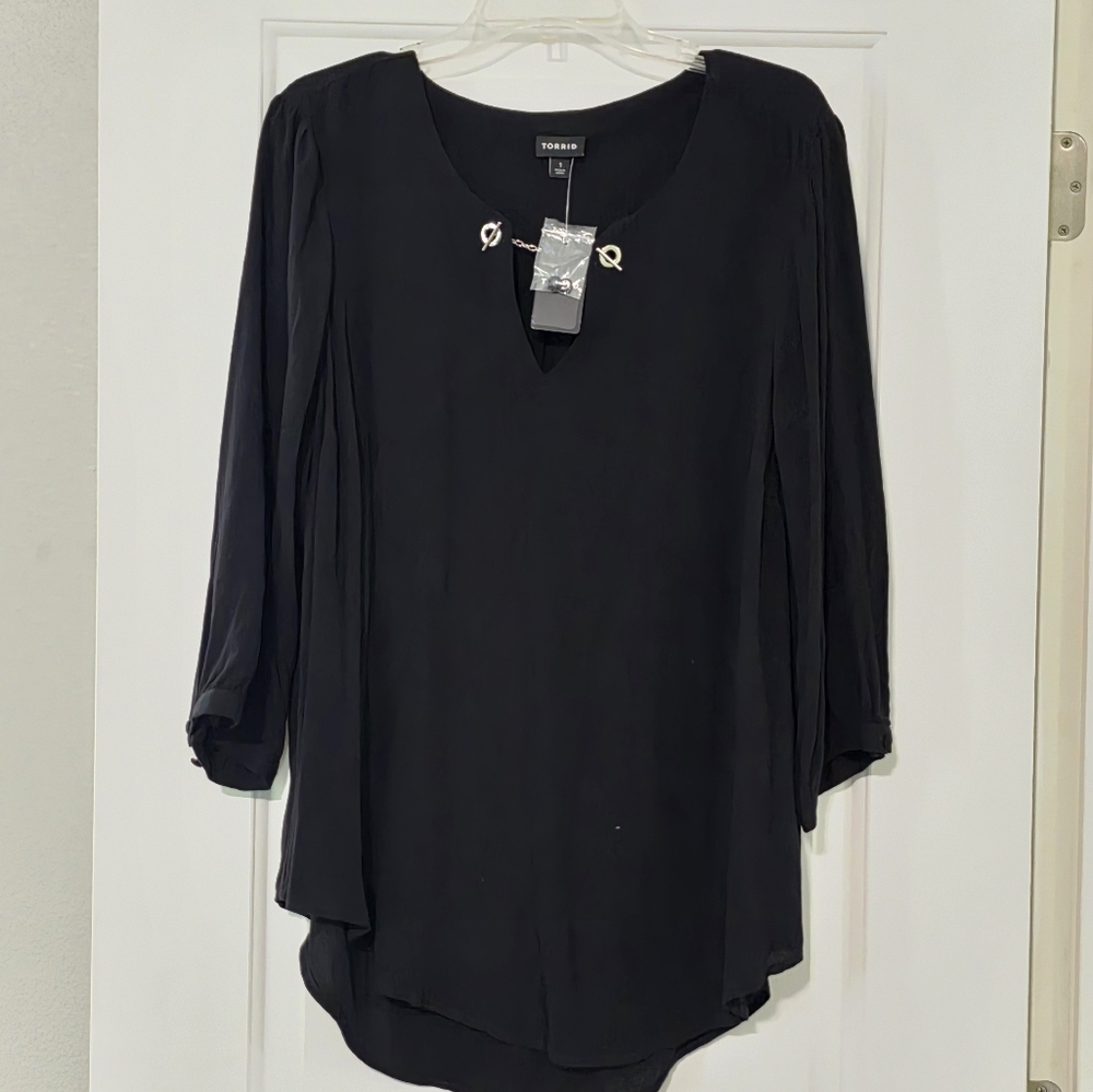 Black Long Sleeve Blouse